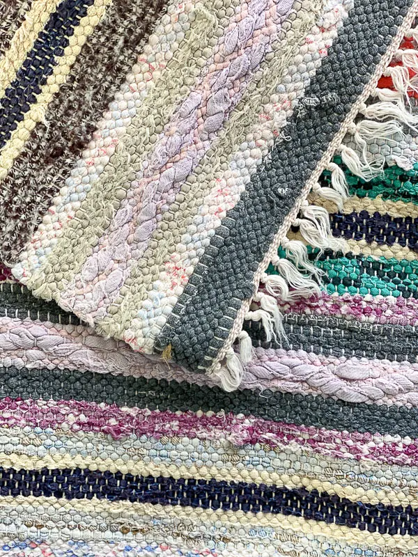 Swedish rag rug Södermanlands Björnlunda - Image 6