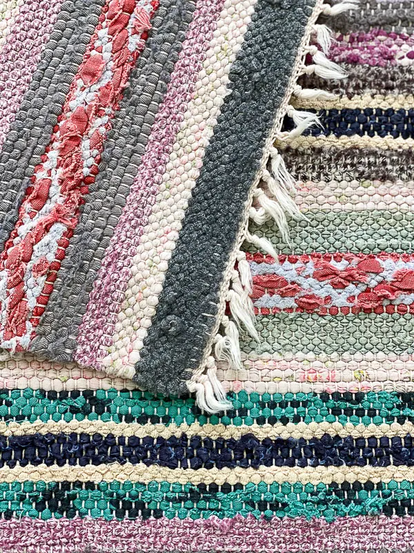 Swedish rag rug Södermanlands Björnlunda - Image 7